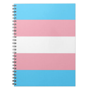 Transgender-Flag Notizblock