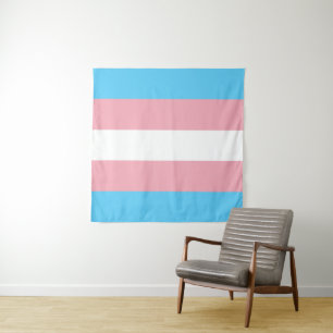 Transgender-Flag-Platz Wandteppich