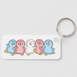 Transgender Flag Pride Lgbtq Niedlich Pinguin Schl Schlüsselanhänger