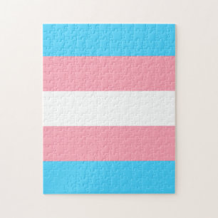 Transgender-Flag Puzzle