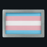 Transgender Flag Rechteckige Gürtelschnalle<br><div class="desc">Bei uns findest du eine einzigartige Kollektion mit moderne,  coole und lustige Transgender Pride Motive. Stöbere durch unsere Vielfalt und finde jetzt Dein passendes Lieblingsteil!</div>