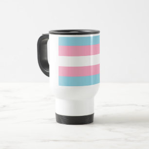"Transgender Flag"-Tasse Reisebecher