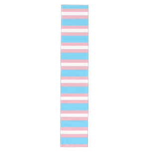 transgender Flag trans lgbt lgbtq schwul lesbian h Mittelgroßer Tischläufer
