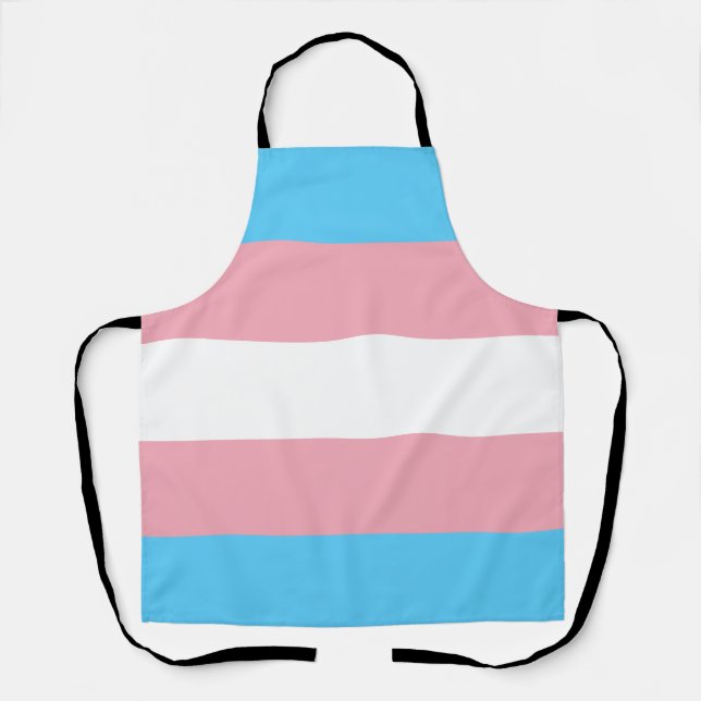 Transgender flag trans pride LGBT symbol gay homos Schürze (Vorderseite)