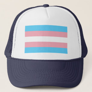 Transgender-Flag trans-prime LGBT-Symbol Homos Truckerkappe