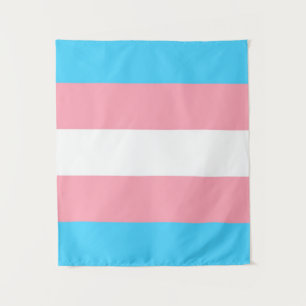 Transgender-Flag Wandteppich