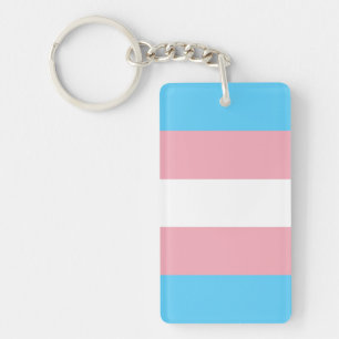 Transgender-Flagge Schlüsselanhänger