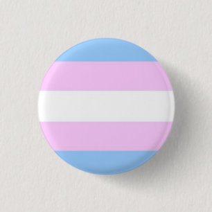 Transgender-Flaggen-Knopf Button
