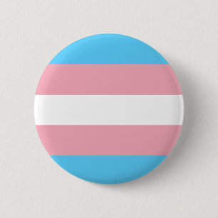 Transgender-Flaggen-Knopf Button