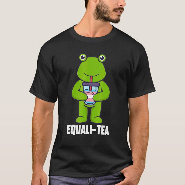 Transgender Frog Equali Tee Transgender Frog Equal (Vorderseite)
