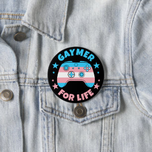 Transgender-Gaymer für Life-Controller-Gamer Button