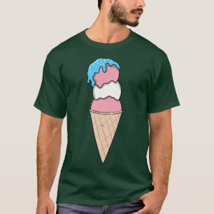 Transgender Ice Cream Trans Prix  T-Shirt
