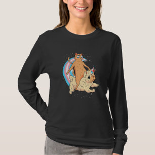 Transgender-Katze Trans Pride Mops transsexuelle F T-Shirt