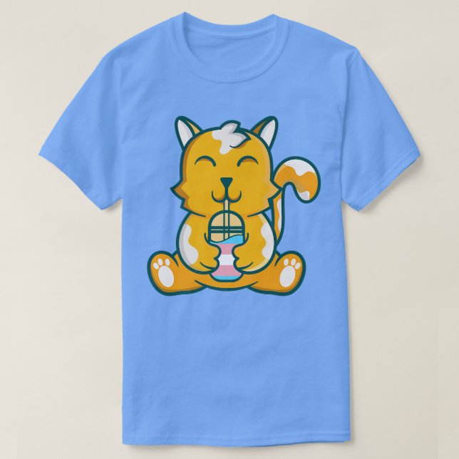 Transgender-Katzenblase T-Shirt (Design vorne)