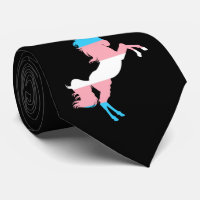 Transgender-Krawatten-blauer rosa