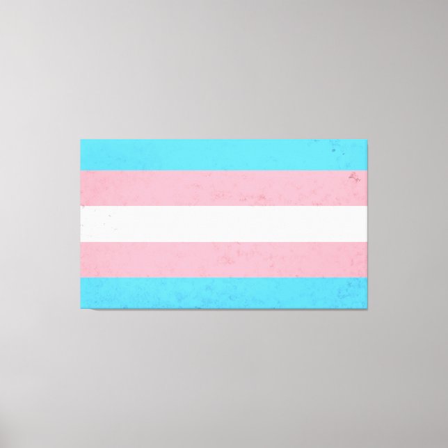 Transgender Leinwanddruck (Vorderseite)