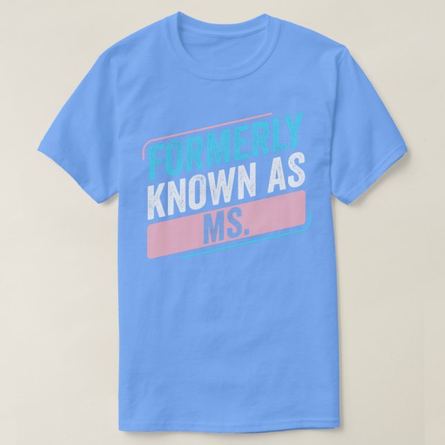 Transgender LGBT, früher bekannt als Trans Pride T-Shirt (Design vorne)