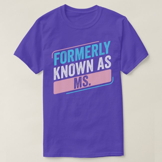 Transgender LGBT, früher bekannt als Trans Pride T-Shirt (Design vorne)