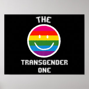 Transgender One Pessach jüdischer Feiertagslgbt Poster