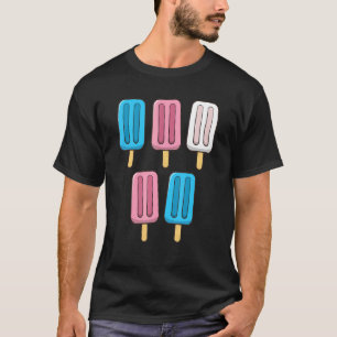 Transgender Popsicles 4. Juli Trans subtile Pri T-Shirt