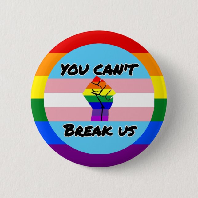 Transgender-Power Button (Vorderseite)