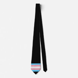 Transgender Pride Black Krawatte