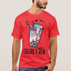 Transgender Pride Bubble Tee Funny LGBT Trans Flag