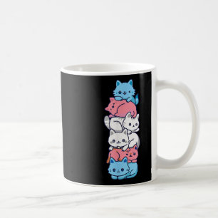Transgender Pride Cat Lgbt Trans Flag Niedliche Ka Kaffeetasse