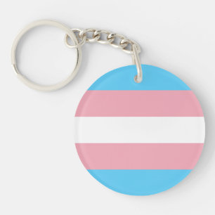 Transgender Pride Flag Schlüsselanhänger
