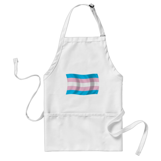Transgender-Pride-Flag-Schürze Schürze (Vorne)