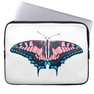 Transgender-Pride-Frack-Butterfly Laptopschutzhülle