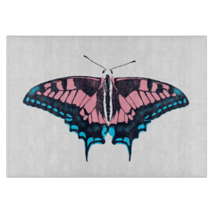 Transgender-Pride-Frack-Butterfly Schneidebrett