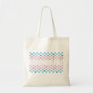 Transgender Pride Hearts Tragetasche