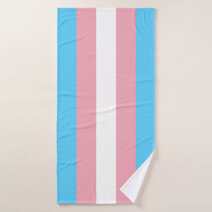 Transgender-Pride-Markierung Badehandtuch