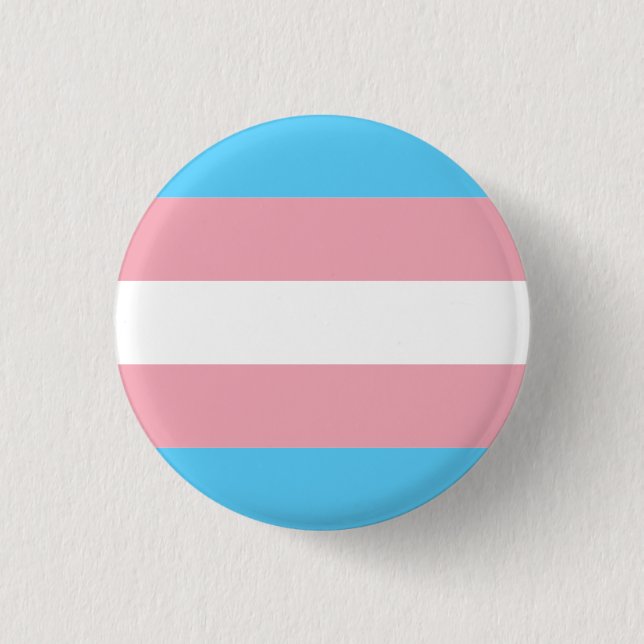 Transgender-Pride-Markierung Button (Vorderseite)