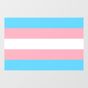Transgender-Pride-Markierung Fensteraufkleber
