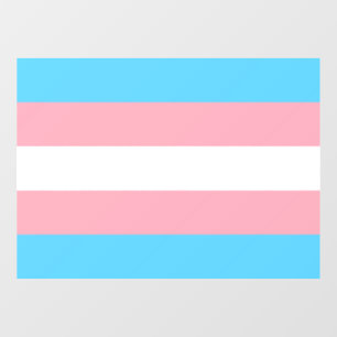 Transgender-Pride-Markierung Fensteraufkleber