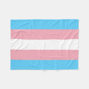 Transgender-Pride-Markierung Fleecedecke