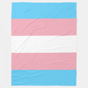 Transgender-Pride-Markierung Fleecedecke