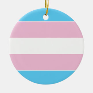 Transgender-Pride-Markierung Keramik Ornament