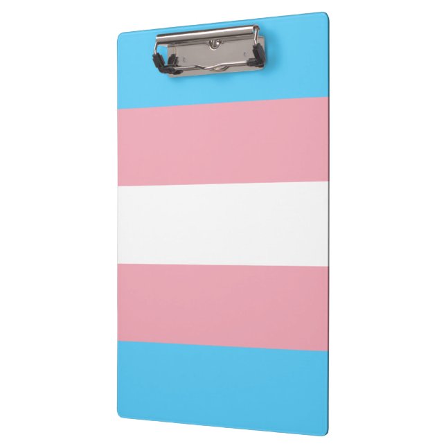 Transgender-Pride-Markierung Klemmbrett (Links)