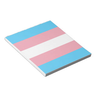 Transgender-Pride-Markierung Notizblock