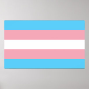 Transgender-Pride-Markierung Poster