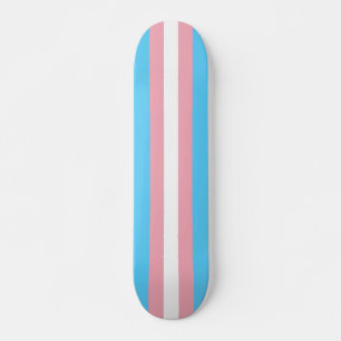 Transgender-Pride-Markierung Skateboard