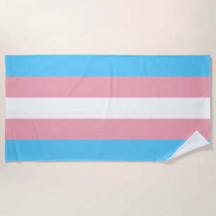 Transgender-Pride-Markierung Strandtuch