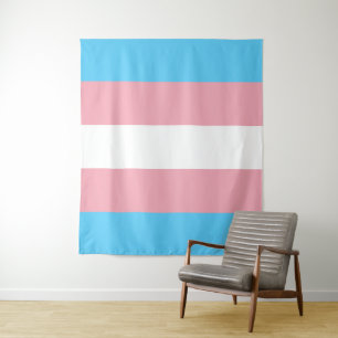Transgender-Pride-Markierung Wandteppich