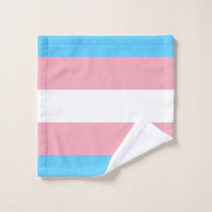 Transgender-Pride-Markierung Waschlappen