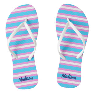 Transgender-Pride-Parade-Markierungsfahne Flip Flops