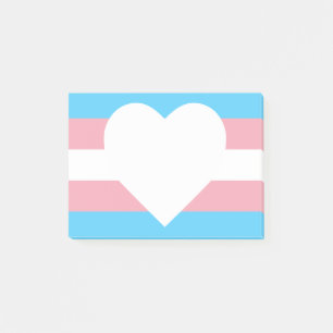 Transgender-Pride-Post-it-Hinweise Post-it Klebezettel