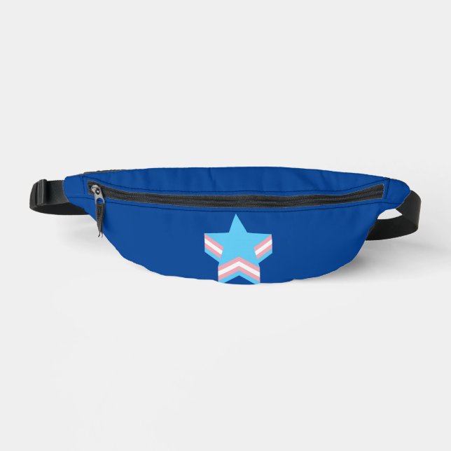 Transgender pride stars  bauchtasche (Vorderseite)